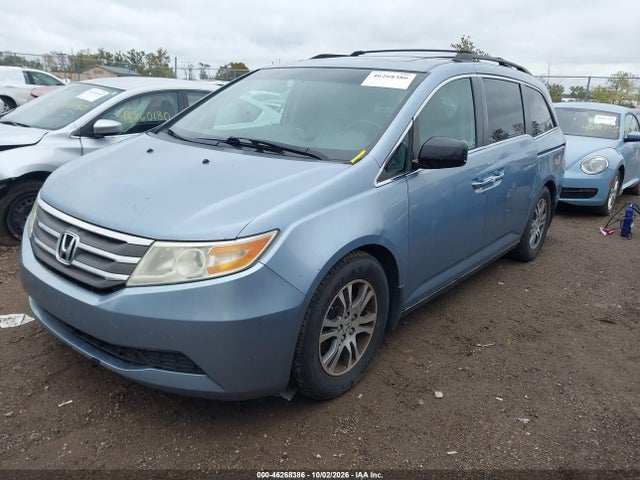 46268386 :رقم المزاد ، 5FNRL5H68BB012938 vin ، 2011 Honda Odyssey Ex-l مزاد بيع