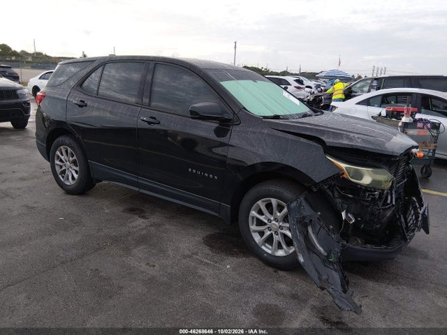 Auction sale of the 2019 Chevrolet Equinox Ls, vin: 2GNAXSEV4K6240587, lot number: 46268646
