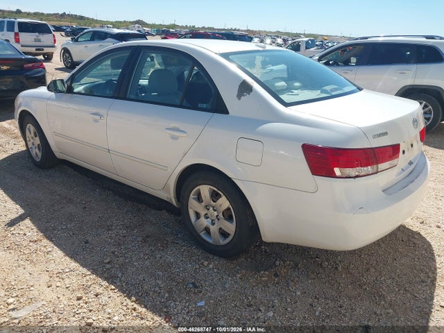 2008 Hyundai Sonata Gls მანქანა იყიდება აუქციონზე, vin: 5NPET46C58H401578, აუქციონის ნომერი: 46268747