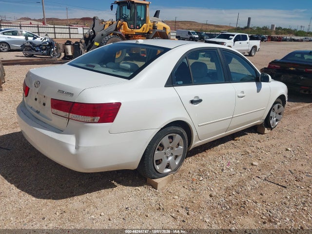 2008 Hyundai Sonata Gls მანქანა იყიდება აუქციონზე, vin: 5NPET46C58H401578, აუქციონის ნომერი: 46268747