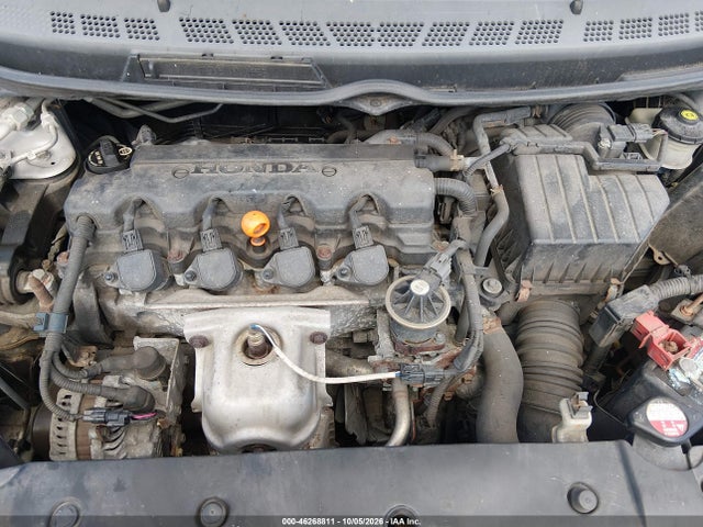 2008 Honda Civic Lx მანქანა იყიდება აუქციონზე, vin: 2HGFA16518H313566, აუქციონის ნომერი: 46268811