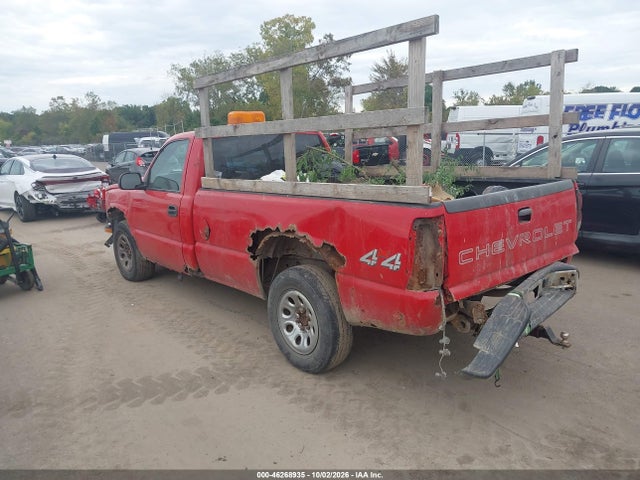 46268935 :رقم المزاد ، 3GCEK14Z86G252436 vin ، 2006 Chevrolet Silverado 1500 Ls مزاد بيع