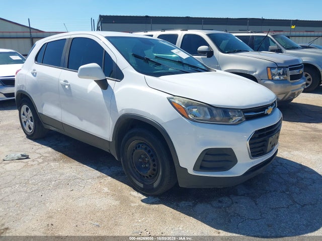 2018 Chevrolet Trax Ls მანქანა იყიდება აუქციონზე, vin: 3GNCJKSBXJL195122, აუქციონის ნომერი: 46269050