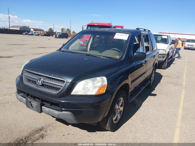 2005 Honda Pilot Ex-l მანქანა იყიდება აუქციონზე, vin: 5FNYF18585B020237, აუქციონის ნომერი: 46269159