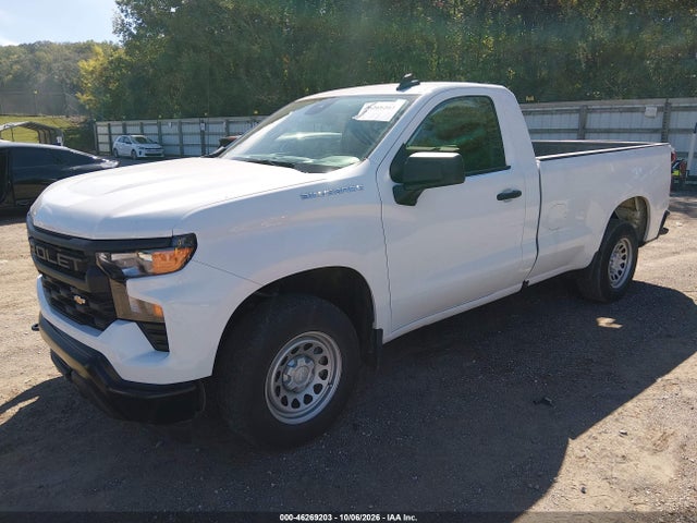46269203 :رقم المزاد ، 3GCNAAEDXSG242300 vin ، 2025 Chevrolet Silverado 1500 2wd  Long Bed Wt مزاد بيع