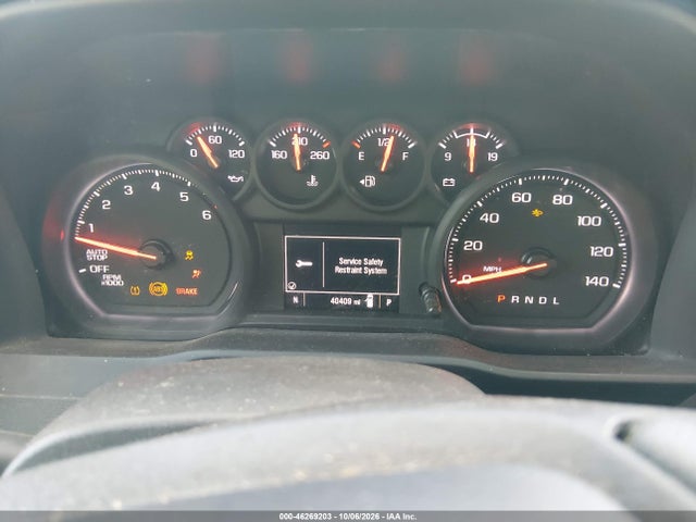 46269203 :رقم المزاد ، 3GCNAAEDXSG242300 vin ، 2025 Chevrolet Silverado 1500 2wd  Long Bed Wt مزاد بيع