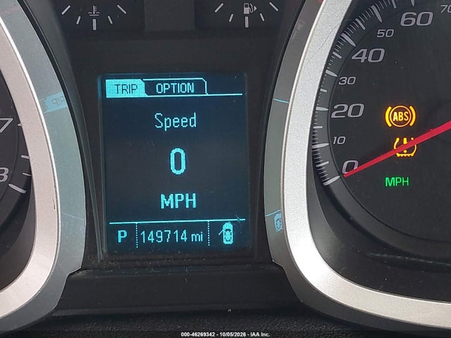 46269342 :رقم المزاد ، 2GNALCEKXE6266848 vin ، 2014 Chevrolet Equinox 2lt مزاد بيع