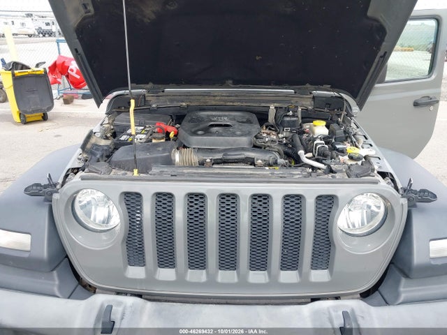 2018 Jeep Wrangler Unlimited Sport S 4x4 მანქანა იყიდება აუქციონზე, vin: 1C4HJXDN1JW197855, აუქციონის ნომერი: 46269432