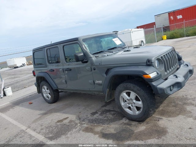 2018 Jeep Wrangler Unlimited Sport S 4x4 მანქანა იყიდება აუქციონზე, vin: 1C4HJXDN1JW197855, აუქციონის ნომერი: 46269432