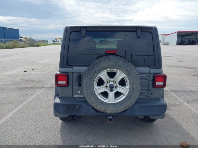 2018 Jeep Wrangler Unlimited Sport S 4x4 მანქანა იყიდება აუქციონზე, vin: 1C4HJXDN1JW197855, აუქციონის ნომერი: 46269432