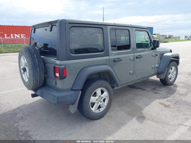 2018 Jeep Wrangler Unlimited Sport S 4x4 მანქანა იყიდება აუქციონზე, vin: 1C4HJXDN1JW197855, აუქციონის ნომერი: 46269432