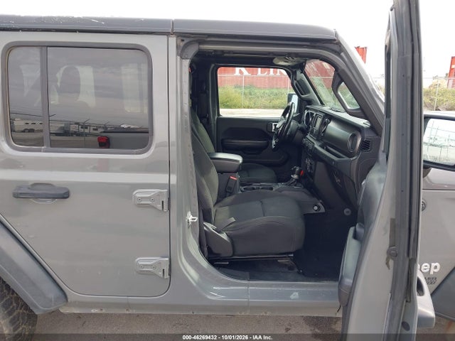 2018 Jeep Wrangler Unlimited Sport S 4x4 მანქანა იყიდება აუქციონზე, vin: 1C4HJXDN1JW197855, აუქციონის ნომერი: 46269432