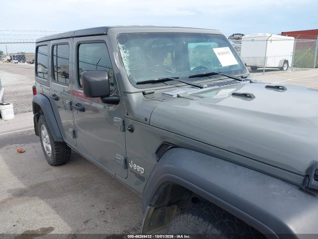 2018 Jeep Wrangler Unlimited Sport S 4x4 მანქანა იყიდება აუქციონზე, vin: 1C4HJXDN1JW197855, აუქციონის ნომერი: 46269432