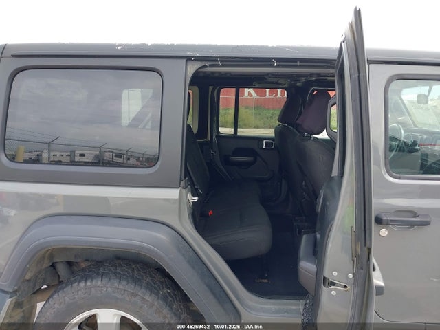 2018 Jeep Wrangler Unlimited Sport S 4x4 მანქანა იყიდება აუქციონზე, vin: 1C4HJXDN1JW197855, აუქციონის ნომერი: 46269432