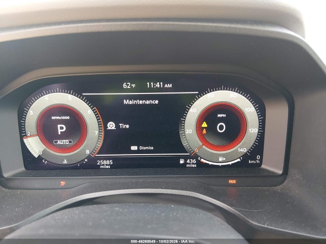 2025 Nissan Rogue Sl Intelligent Awd მანქანა იყიდება აუქციონზე, vin: 5N1BT3CB1SC823287, აუქციონის ნომერი: 46269549