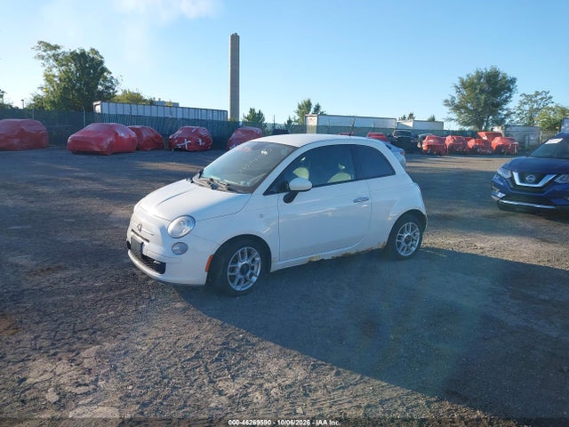 46269590 :رقم المزاد ، 3C3CFFAR2FT624037 vin ، 2015 Fiat 500 Pop مزاد بيع