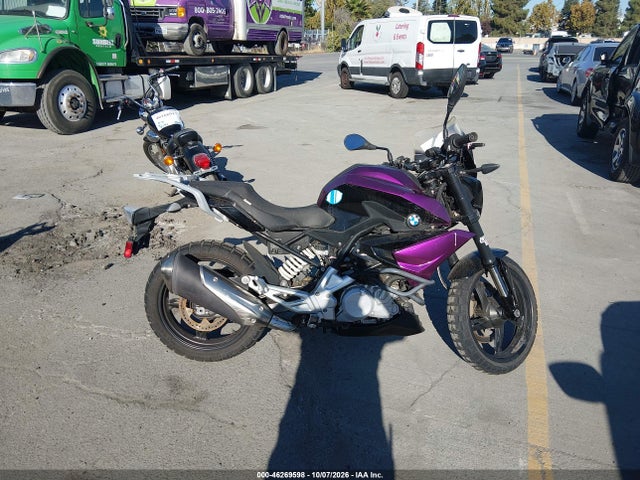 2018 Bmw G310 R მანქანა იყიდება აუქციონზე, vin: WB30G110XJR856584, აუქციონის ნომერი: 46269598