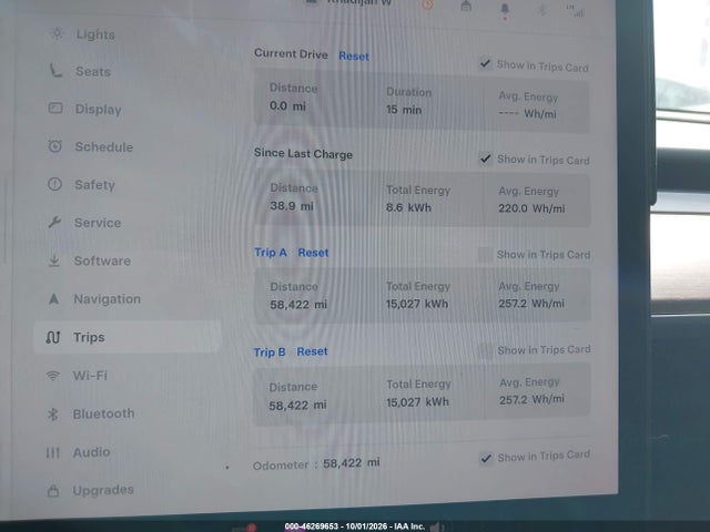 Auction sale of the 2024 Tesla Model Y Long Range Single Motor Rear-wheel Drive/rwd, vin: 7SAYGDED2RF202597, lot number: 46269653