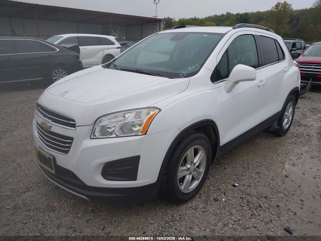 Продажа на аукционе авто 2015 Chevrolet Trax Lt, vin: KL7CJLSB6FB063222, номер лота: 46269675