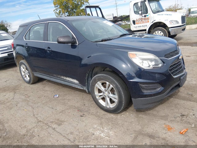 Auction sale of the 2017 Chevrolet Equinox Ls, vin: 2GNALBEK7H1543290, lot number: 46269766