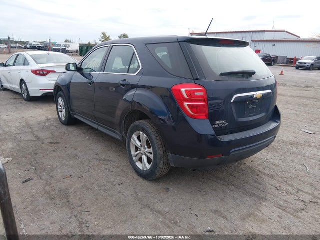 2017 Chevrolet Equinox Ls მანქანა იყიდება აუქციონზე, vin: 2GNALBEK7H1543290, აუქციონის ნომერი: 46269766
