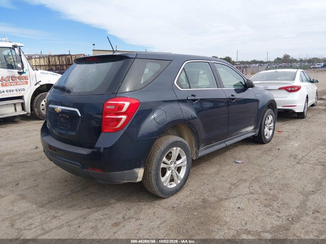 2017 Chevrolet Equinox Ls მანქანა იყიდება აუქციონზე, vin: 2GNALBEK7H1543290, აუქციონის ნომერი: 46269766