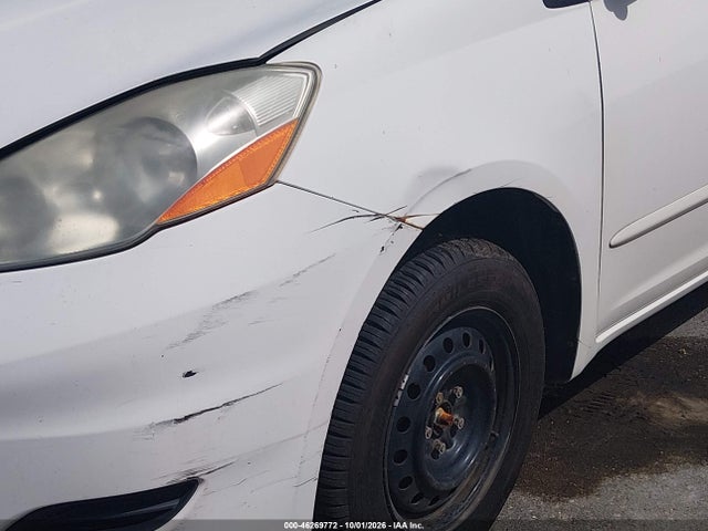2008 Toyota Sienna Le მანქანა იყიდება აუქციონზე, vin: 5TDZK23C58S218270, აუქციონის ნომერი: 46269772