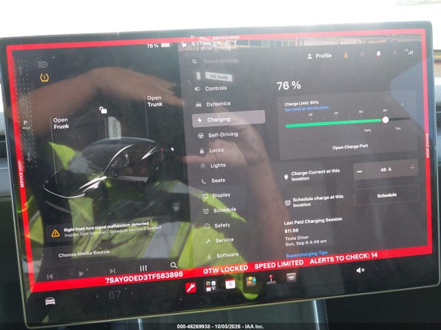 Продаж на аукціоні авто 2026 Tesla Model Y Premium Rear-wheel Drive/rear-wheel Drive, vin: 7SAYGDED3TF583898, номер лоту: 46269938