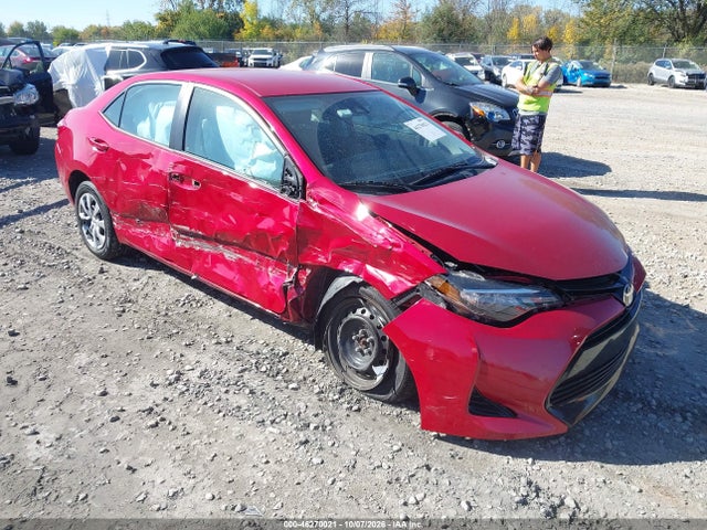 2017 Toyota Corolla Le მანქანა იყიდება აუქციონზე, vin: 2T1BURHE4HC835926, აუქციონის ნომერი: 46270021