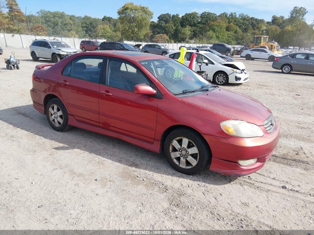 Продажа на аукционе авто 2003 Toyota Corolla S, vin: 2T1BR38E43C165477, номер лота: 46270022