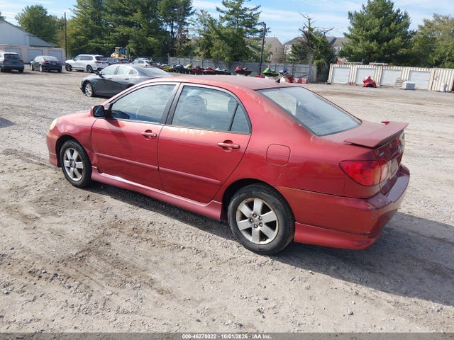 Продажа на аукционе авто 2003 Toyota Corolla S, vin: 2T1BR38E43C165477, номер лота: 46270022