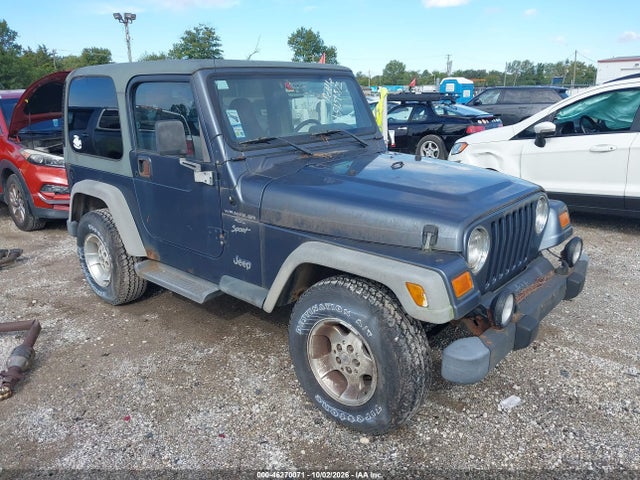 Продаж на аукціоні авто 2001 Jeep Wrangler Sport, vin: 1J4FA49SX1P339824, номер лоту: 46270071