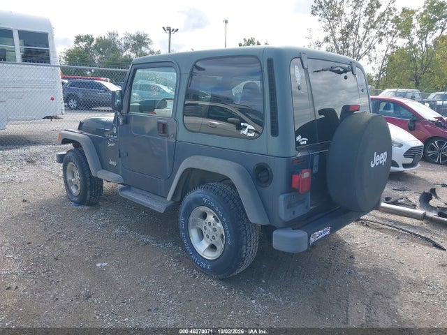 46270071 :رقم المزاد ، 1J4FA49SX1P339824 vin ، 2001 Jeep Wrangler Sport مزاد بيع