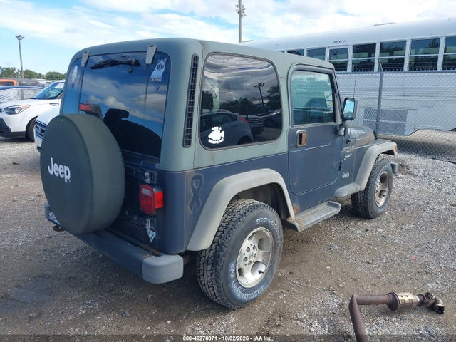 46270071 :رقم المزاد ، 1J4FA49SX1P339824 vin ، 2001 Jeep Wrangler Sport مزاد بيع