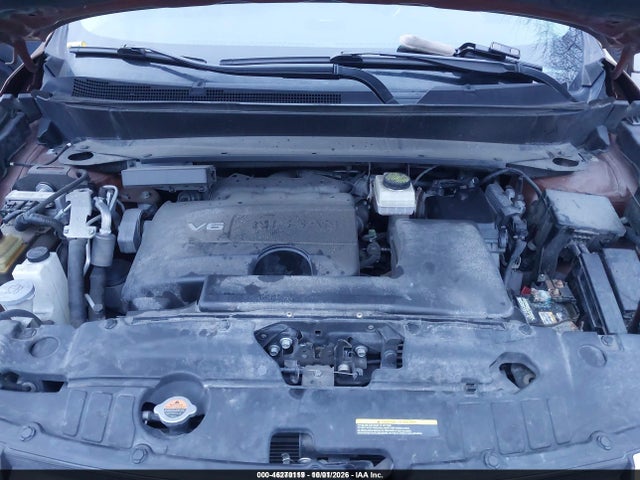 2017 Nissan Pathfinder Platinum მანქანა იყიდება აუქციონზე, vin: 5N1DR2MM3HC612540, აუქციონის ნომერი: 46270119