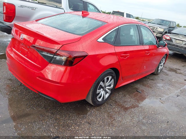 2026 Honda Civic Lx მანქანა იყიდება აუქციონზე, vin: 2HGFE2F29TH511014, აუქციონის ნომერი: 46270188