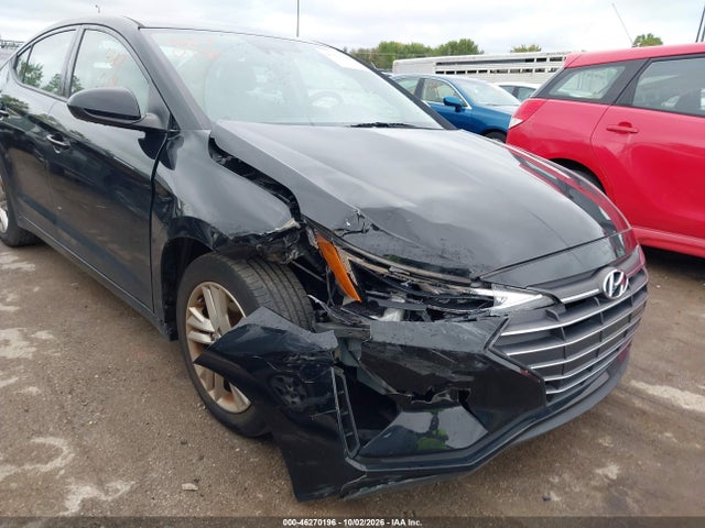Aukcja sprzedaży 2019 Hyundai Elantra Sel, vin: 5NPD84LF1KH437562, numer aukcji: 46270196