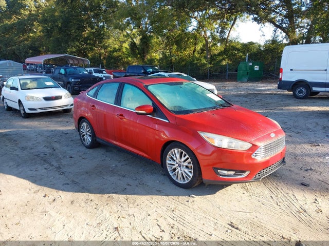 2018 Ford Focus Titanium მანქანა იყიდება აუქციონზე, vin: 1FADP3J26JL314935, აუქციონის ნომერი: 46270205