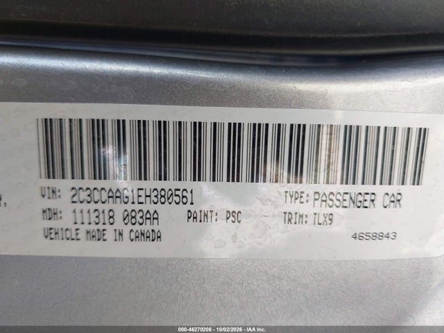 Chrysler 300 2014 2C3CCAAG1EH380561 Image 9