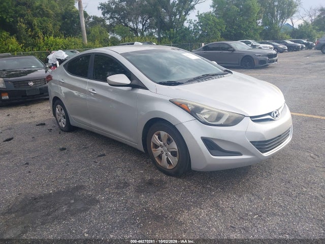 2016 Hyundai Elantra Se მანქანა იყიდება აუქციონზე, vin: 5NPDH4AE2GH730467, აუქციონის ნომერი: 46270281