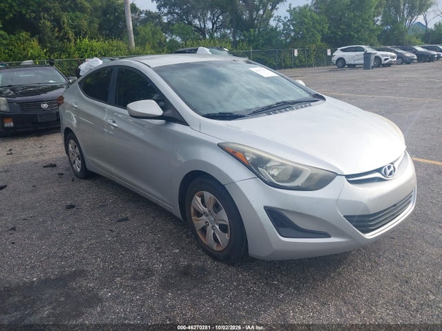 Продажа на аукционе авто 2016 Hyundai Elantra Se, vin: 5NPDH4AE2GH730467, номер лота: 46270281