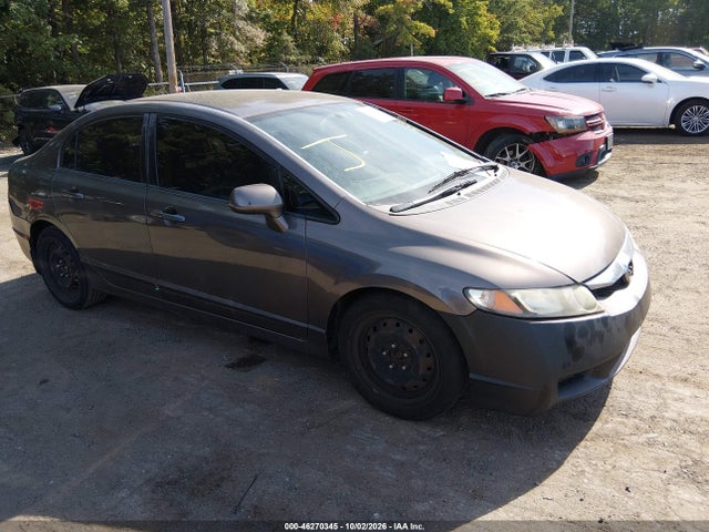 2010 Honda Civic Lx მანქანა იყიდება აუქციონზე, vin: 2HGFA1F58AH582573, აუქციონის ნომერი: 46270345