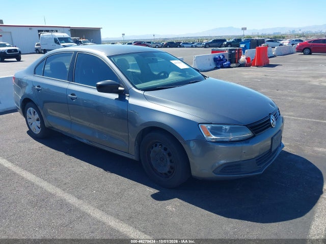 46270434 :رقم المزاد ، 3VW2K7AJ3CM352961 vin ، 2012 Volkswagen Jetta 2.0l S مزاد بيع