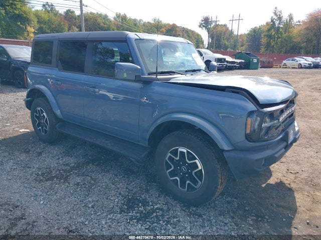 Aukcja sprzedaży 2025 Ford Bronco Outer Banks, vin: 1FMDE8BH5SLB81579, numer aukcji: 46270470