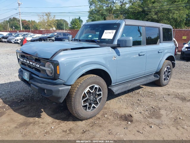 Продажа на аукционе авто 2025 Ford Bronco Outer Banks, vin: 1FMDE8BH5SLB81579, номер лота: 46270470