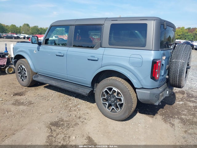 Продажа на аукционе авто 2025 Ford Bronco Outer Banks, vin: 1FMDE8BH5SLB81579, номер лота: 46270470