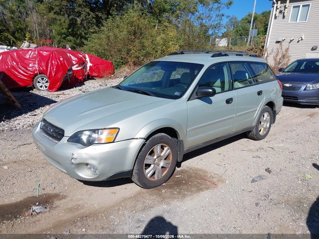 2005 Subaru Outback 2.5i მანქანა იყიდება აუქციონზე, vin: 4S4BP61C157359562, აუქციონის ნომერი: 46270477