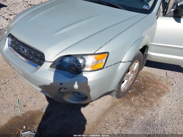 2005 Subaru Outback 2.5i მანქანა იყიდება აუქციონზე, vin: 4S4BP61C157359562, აუქციონის ნომერი: 46270477