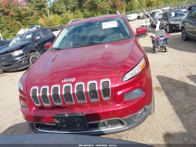 2014 Jeep Cherokee Limited მანქანა იყიდება აუქციონზე, vin: 1C4PJMDS2EW180312, აუქციონის ნომერი: 46270516