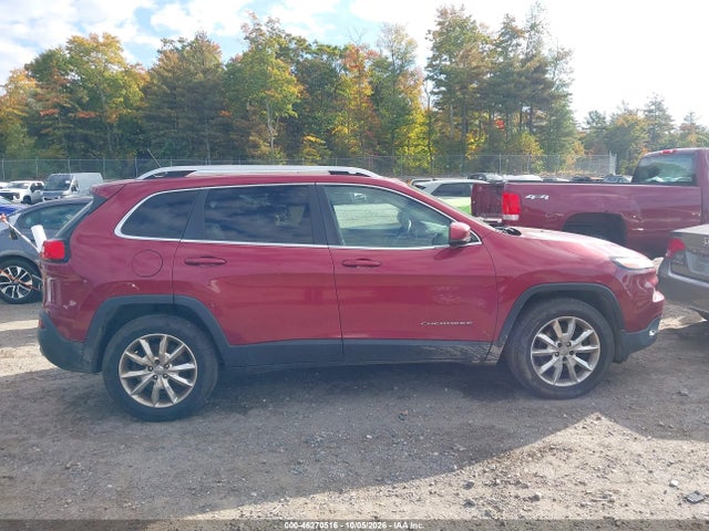 2014 Jeep Cherokee Limited მანქანა იყიდება აუქციონზე, vin: 1C4PJMDS2EW180312, აუქციონის ნომერი: 46270516